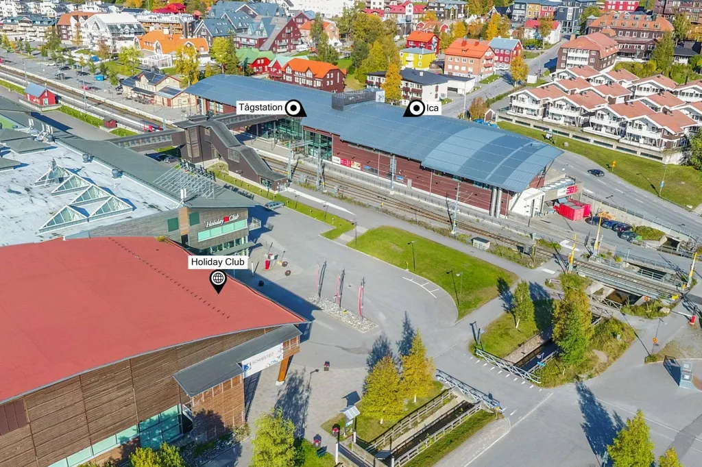Õhuvaade - 2-toaline korter asukohas Åre kommun