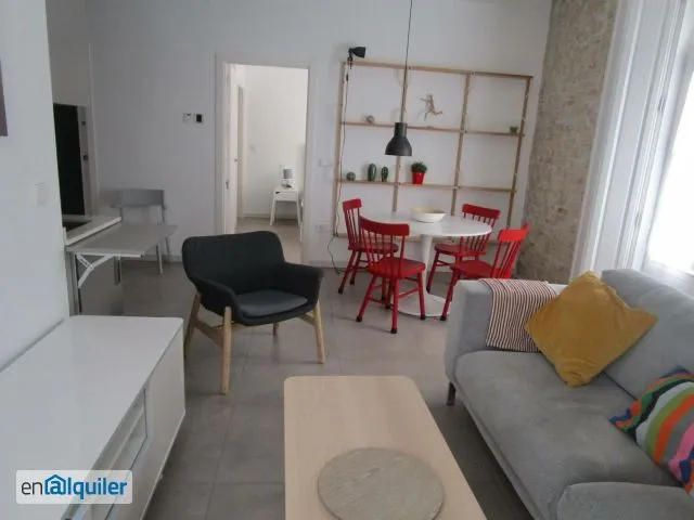 Soggiorno - Modern Apartment with Balcony in Casco Antiguo
