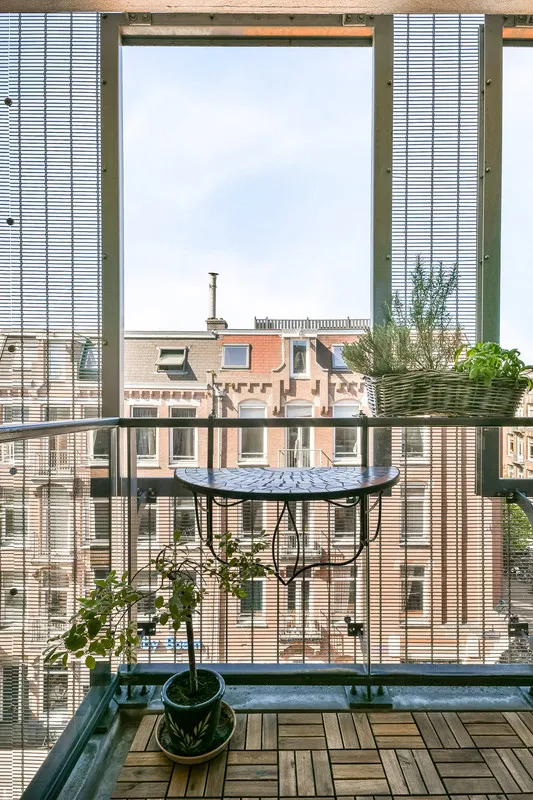 Balcony - Apartment with Balcony in Amsterdam Oud-West