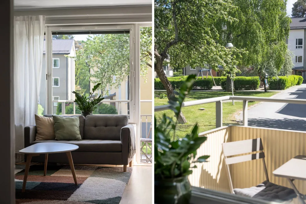 Rõdu - Apartment with Balcony in Västerhaninge