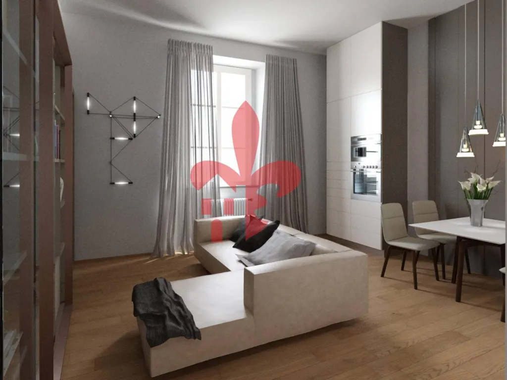 Séjour - Fully Rented 5-Room Apartment in Florence