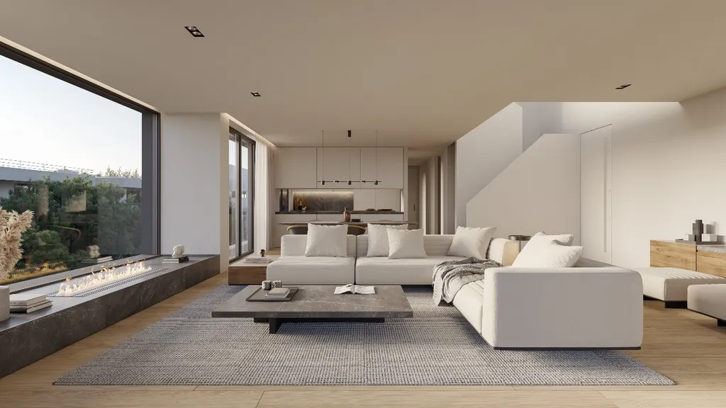 Séjour - Loft Maisonette with Private Pool in Athens