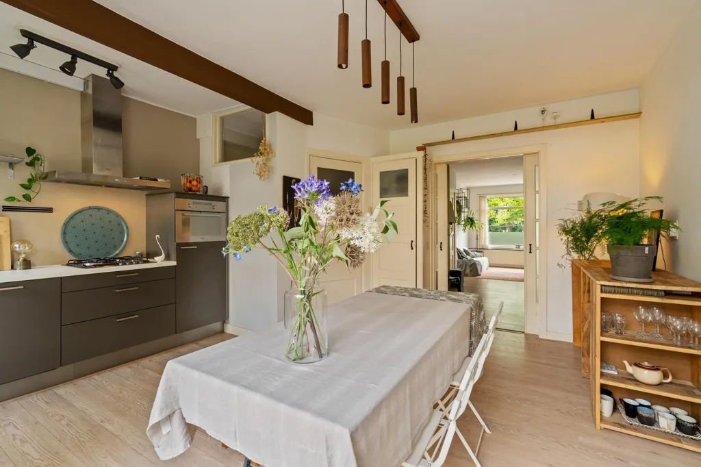 Sala da pranzo - Galerijflat with Garden in Blijdorp