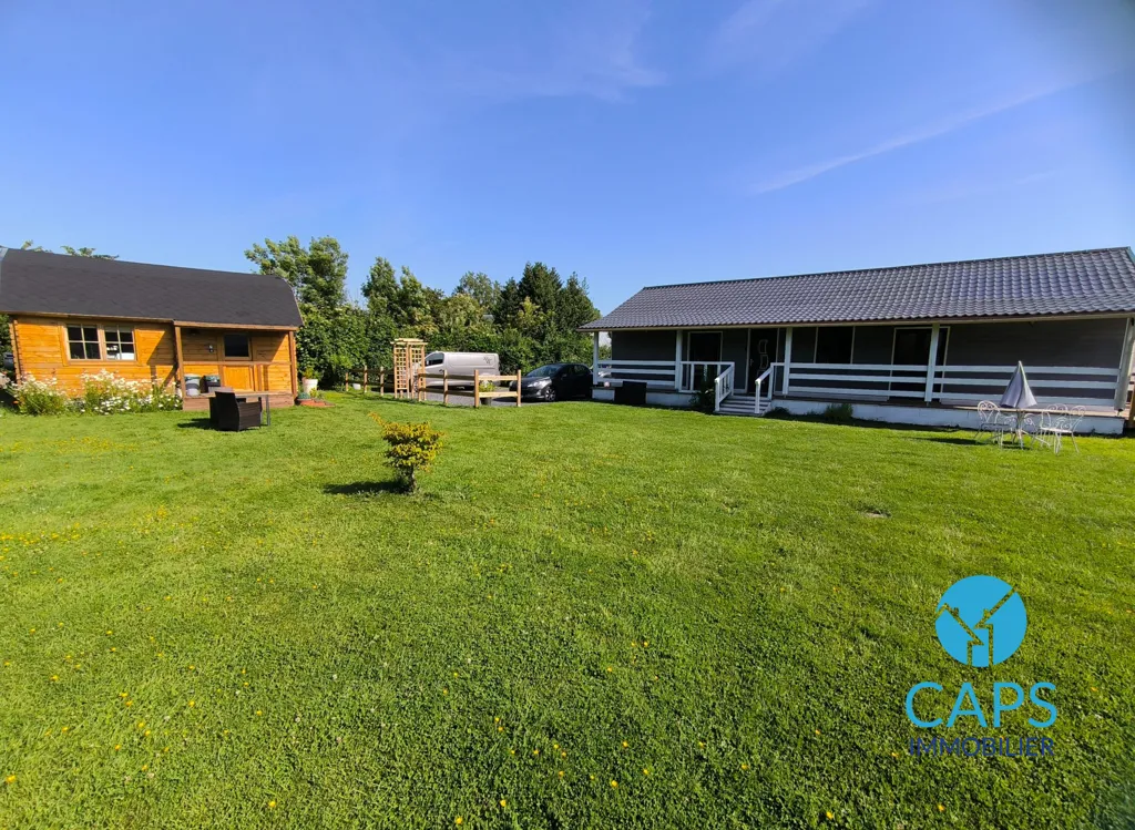 Garden - Timber Frame House with Sea Proximity in Saint-Blimont