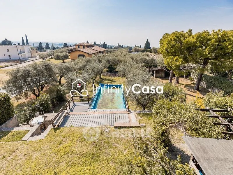 Vue aérienne - Bifamiliar Villa with Lake View in Cavaion Veronese