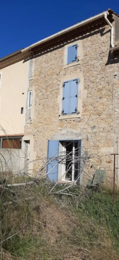 Exterior - Stone House with Garden in Canet d'Aude