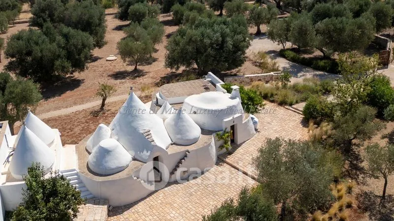 Vue aérienne - Trullo with Pool in Ostuni