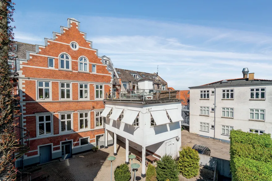 Vue aérienne - Historic Office Space with Lake View in Hillerød