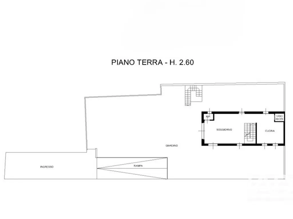 Planimetria - Luxury House with Garden in Rovereto