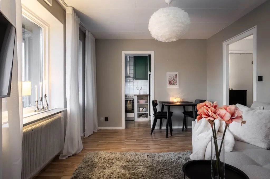 Séjour - Efficient Studio Flat with Balcony in Kvarnberget
