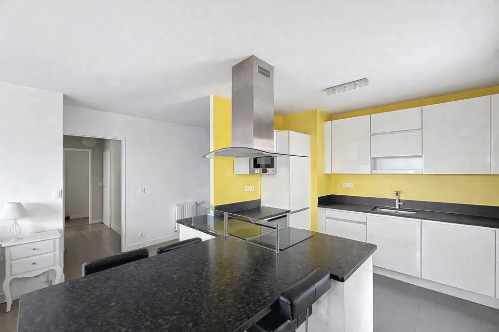 Cuisine - Penthouse avec Terrasse Panoramique à Charentonneau
