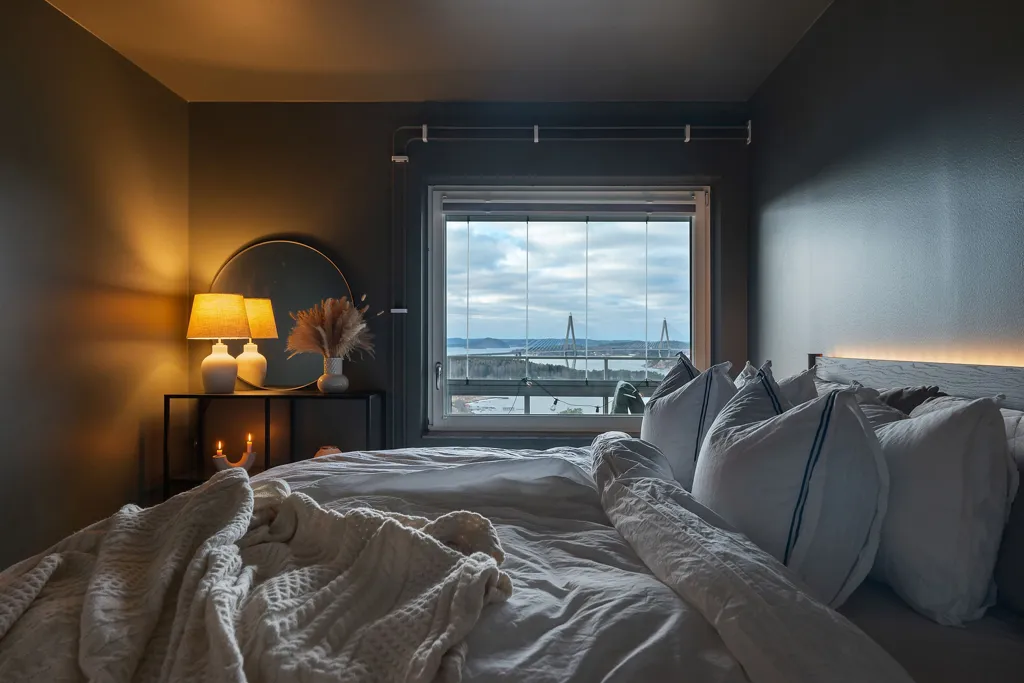 Camere da letto - Luxury Flat with Byfjorden View in Uddevalla