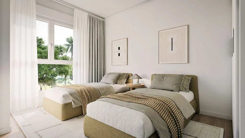 Bedrooms - New Flat with Pool in Sagunto
