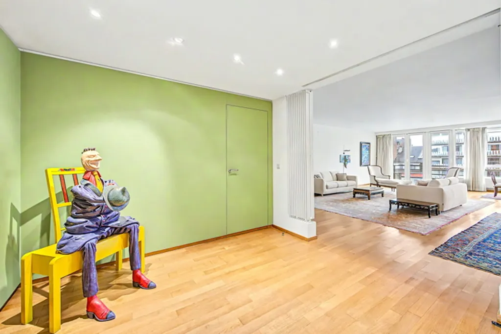 Living Room - Spacious Flat with Terrace in Avenue Louise