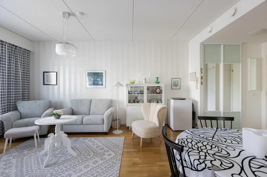 Soggiorno - 2-Bedroom Apartment with Sauna in Karjaranta