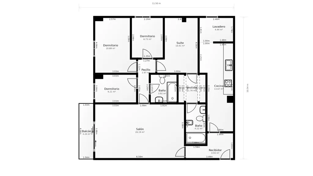 Plaan - Occupied Flat with Terrace in Sabadell