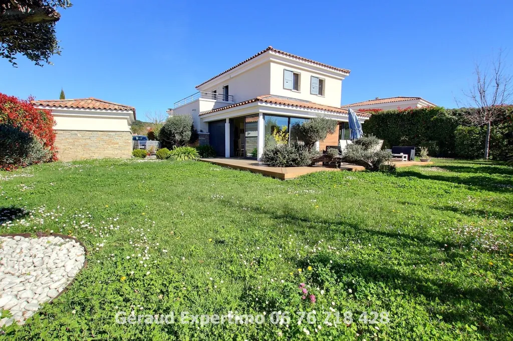 Jardin - Villa avec vue sur le golf à Aix-en-Provence