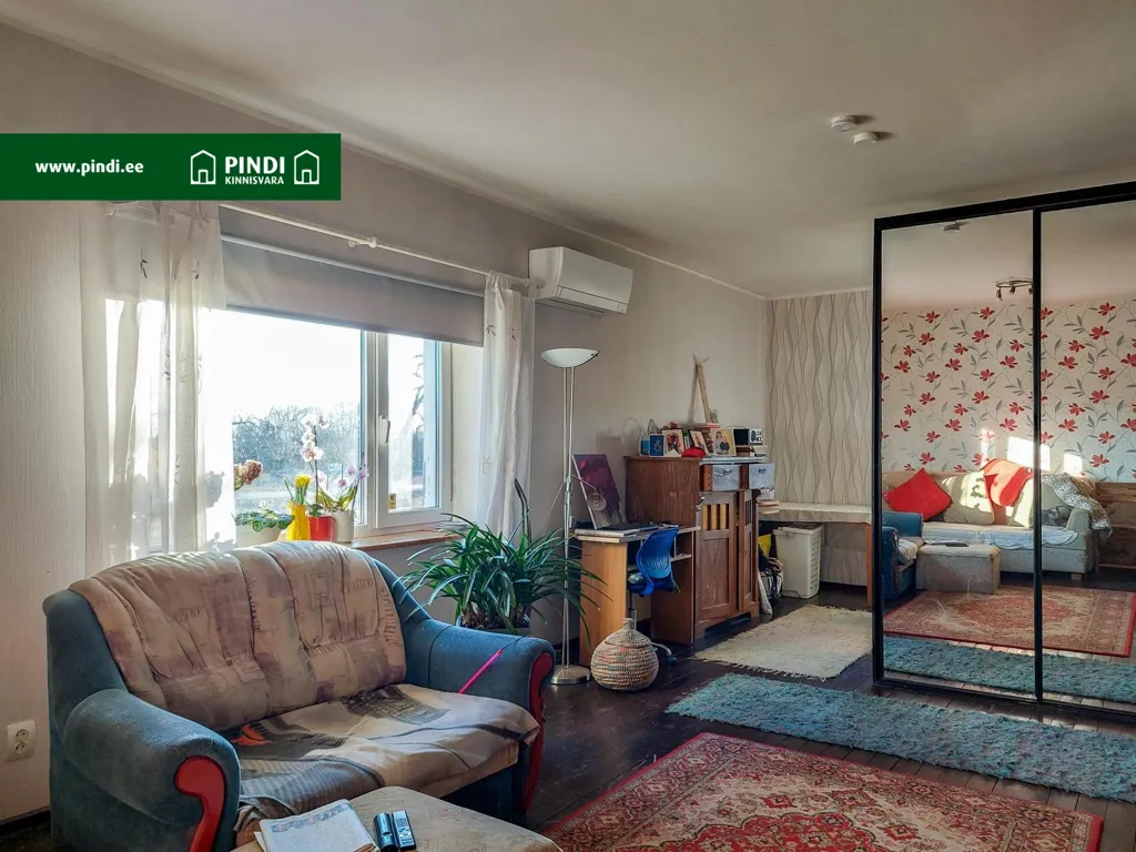 Living Room - Cottage with Sauna in Pühajõe, Jõhvi