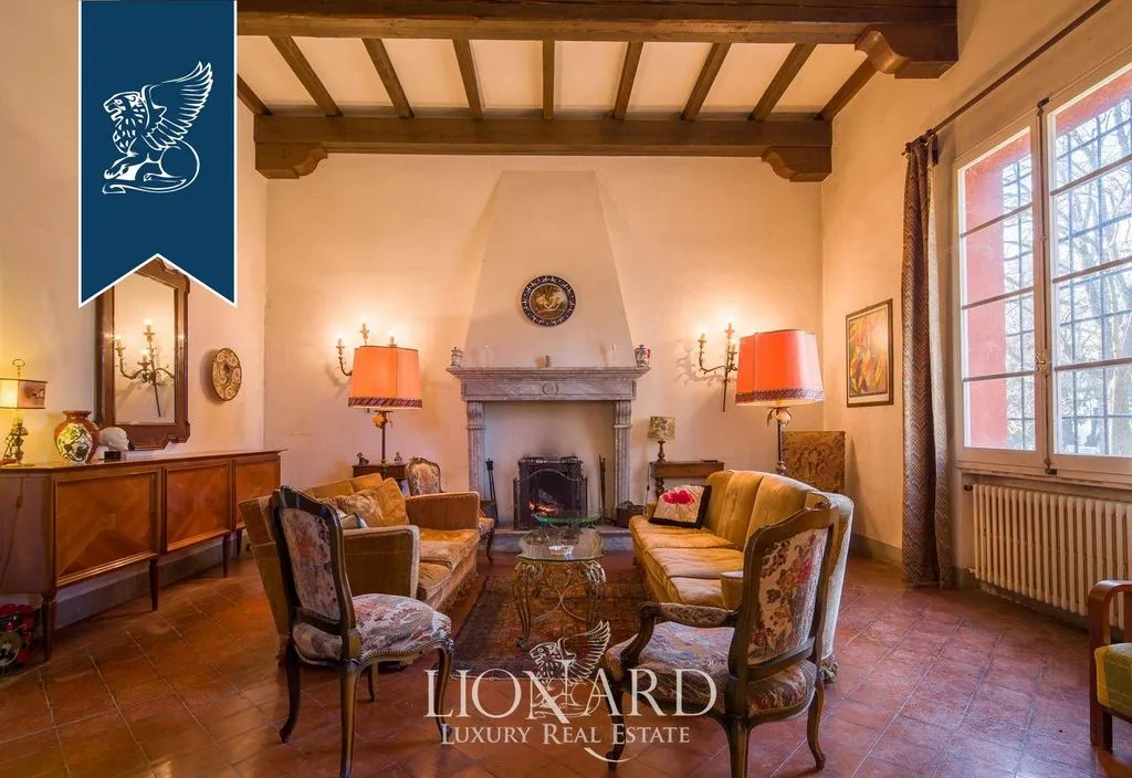 Séjour - Historic Villa with 360° View in Zola Predosa