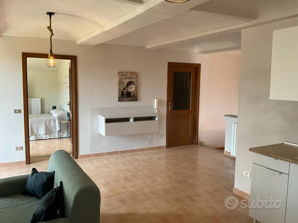 Séjour - Fully Furnished Apartment with Balconies in Piea