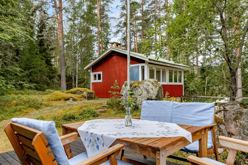 Garden - Charming Cottage with Garden near Sundborn