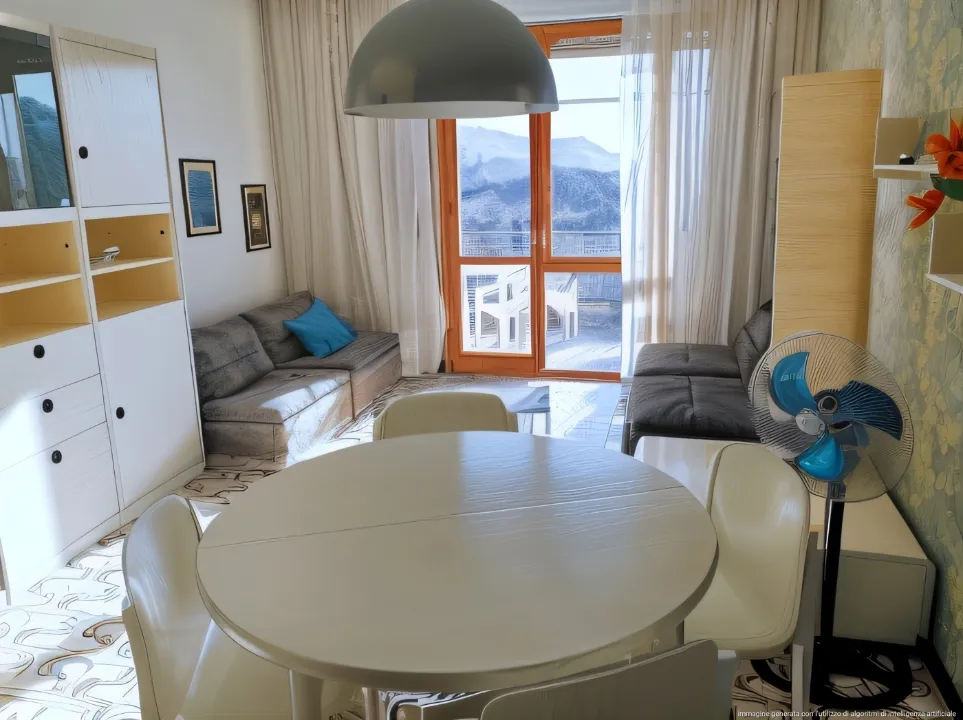 Sala da pranzo - Apartment with Sea View in Rapallo