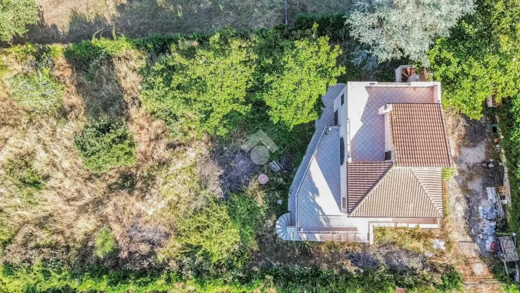 Aerial - Villa with Lake View in Bracciano
