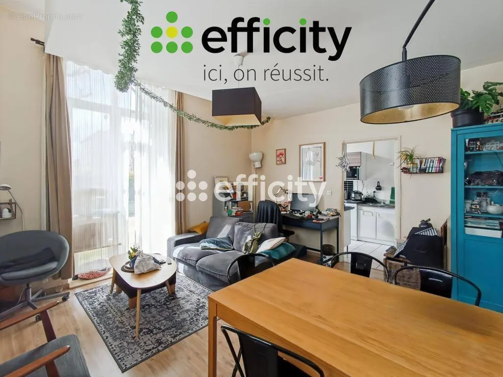 Séjour - Appartement avec Jardin près du Jardin des Plantes à Rouen