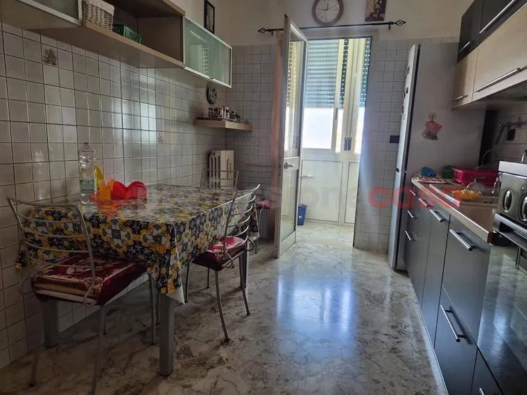 Kitchen - Bright 3-Room Apartment in Brindisi