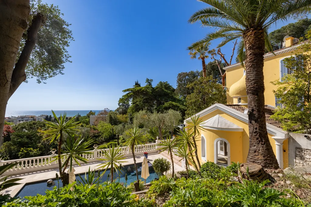 Jardin - Villa avec Piscine et Vue Mer à Nice