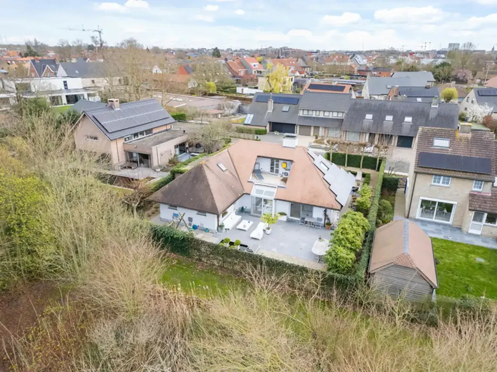 Vue aérienne - Maison 3 pièces à Roeselare