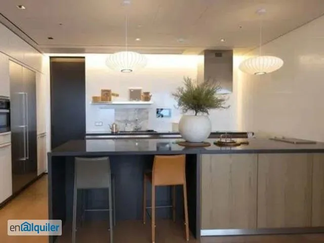 Cuisine - Apartment with Ascender in Recoletos, Madrid