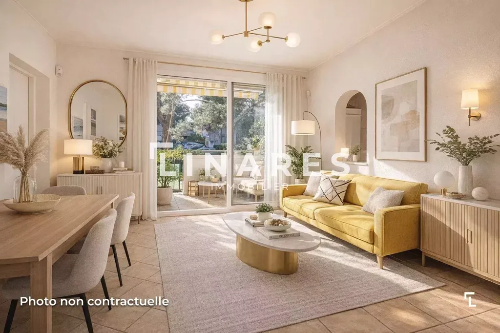 Séjour - Appartement T3 avec Balcon au Roy d'Espagne, Marseille