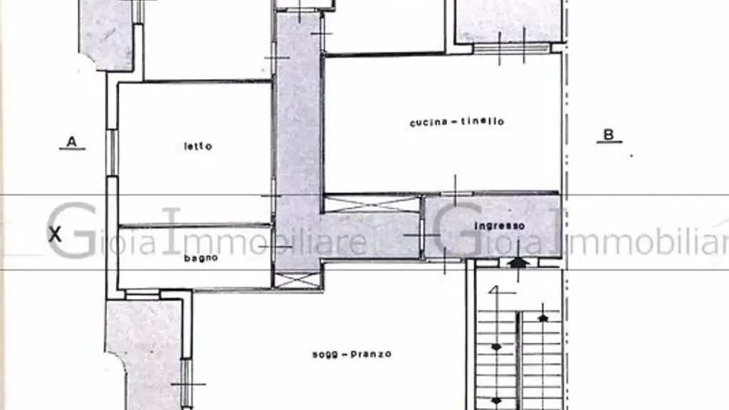 Plaan - Apartment with Terrace in Mondragone