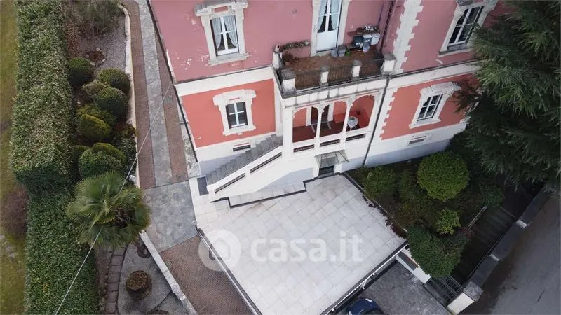 Vue aérienne - Historic Villa with Private Pool in Pallanza