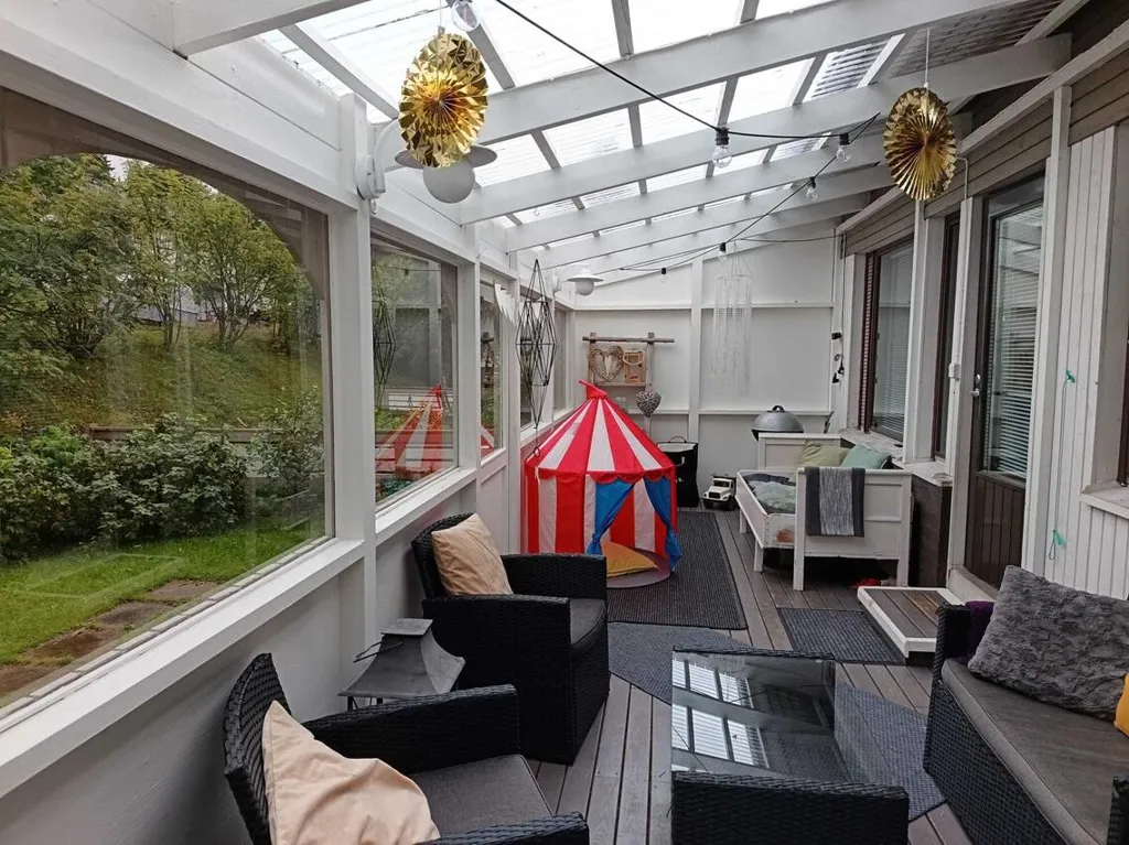 Terrass - Modernised House with Sauna in Lapinranta