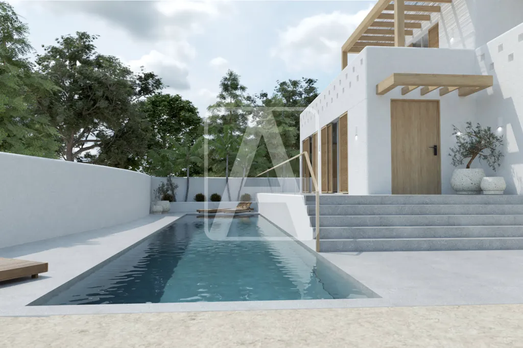 Pool - Modern Villa with Sea View in Moraira