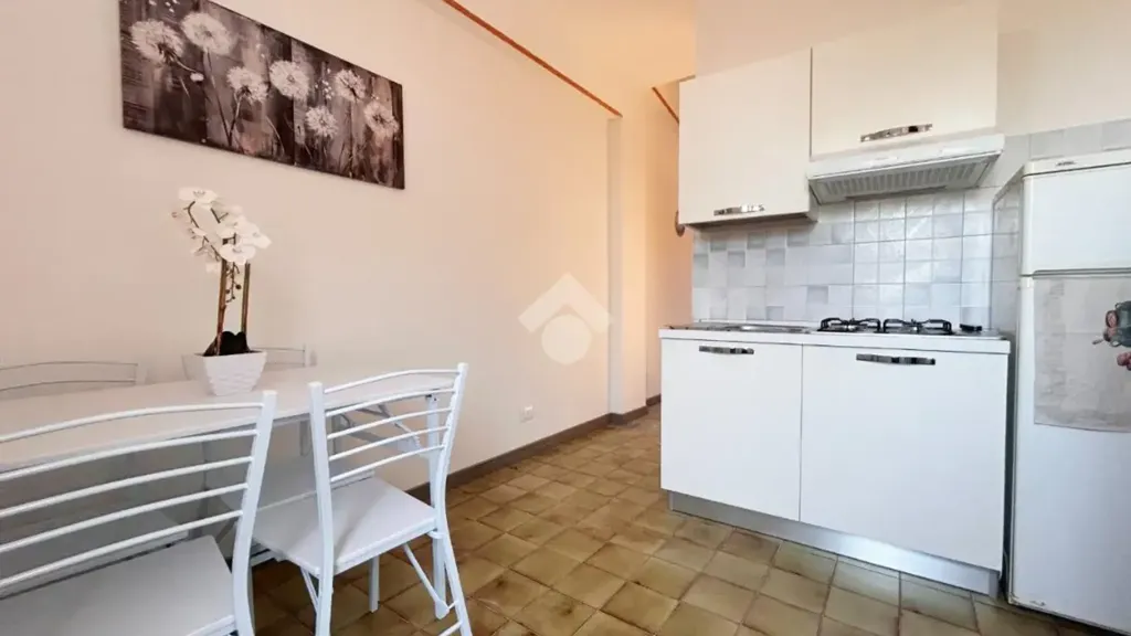 Köök - First Floor Apartment with Terrace in Scalea
