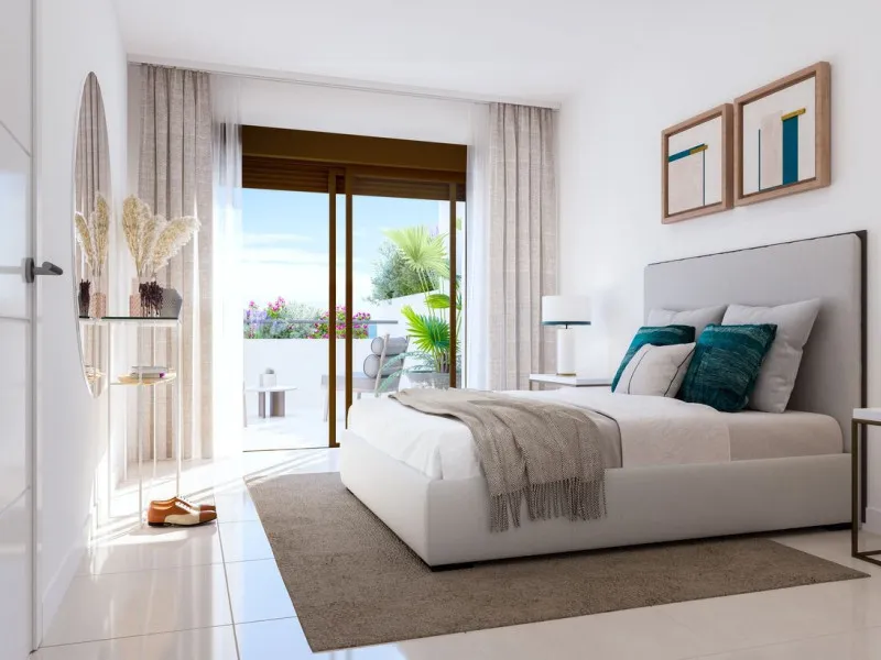 Chambres - Apartment with Pool and Golf Access in Aby Upper