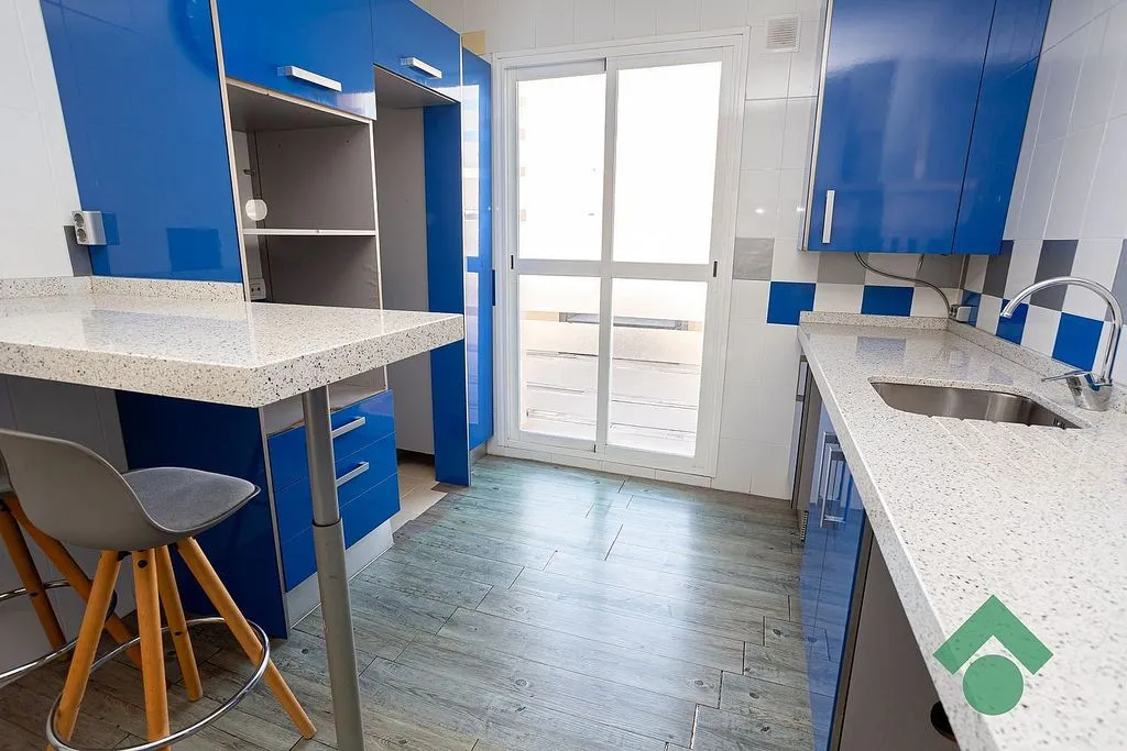 Köök - Penthouse with Terrace in San Bernabé