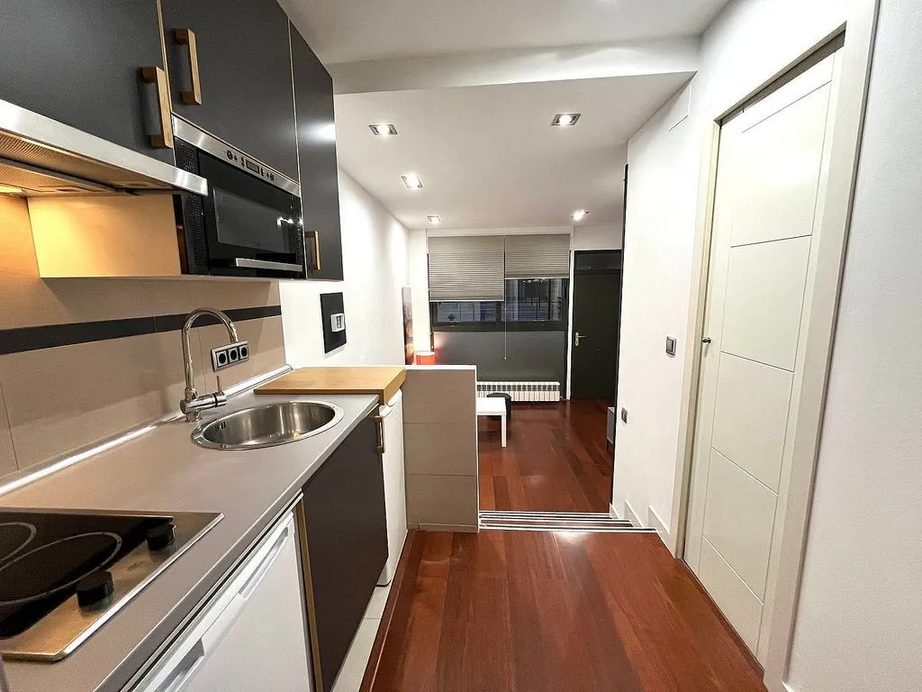 Cuisine - 1-Bedroom Apartment with Terrace in Retiro