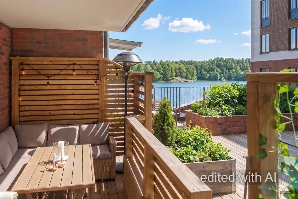 Terrazza - Architectural Apartment with Waterfront in Tollare Kaj