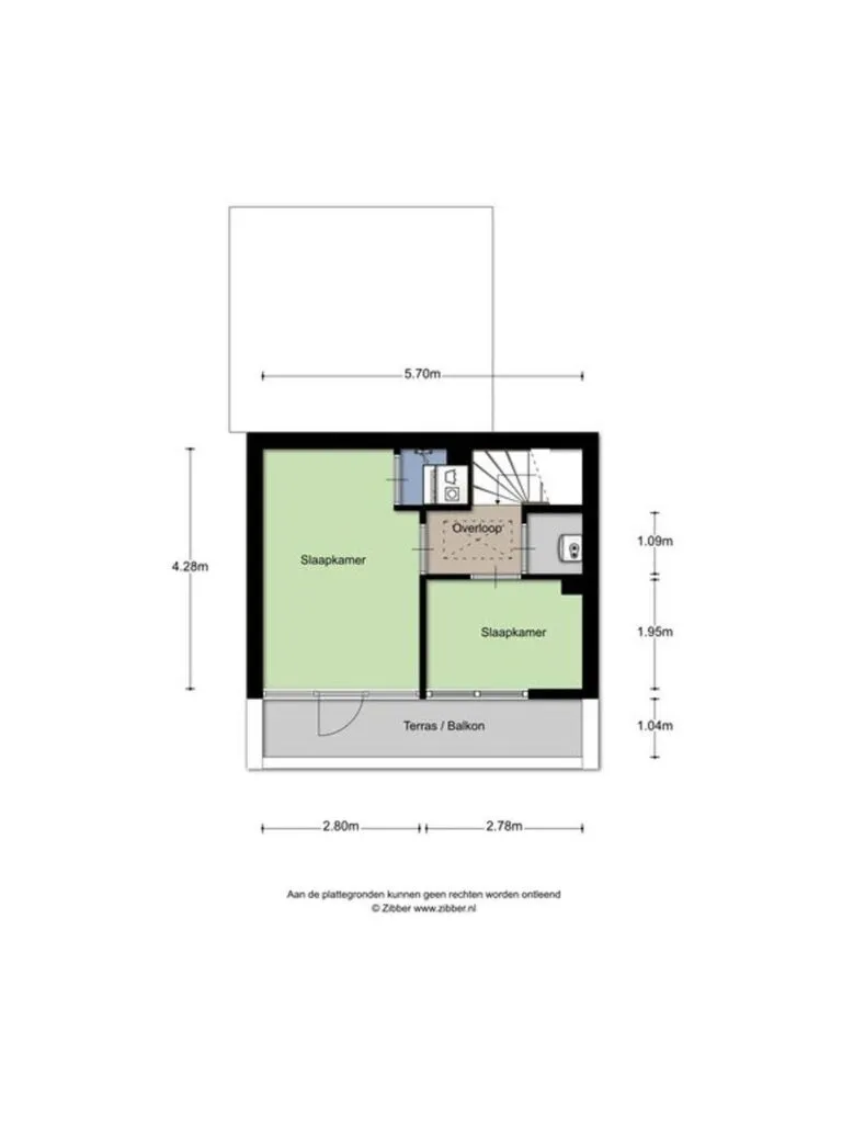 Planimetria - Corner House with Jacuzzi in Eindhoven