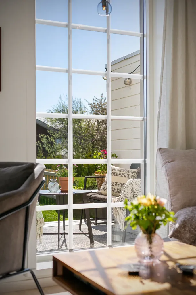 Living Room - Modern Bungalow with Garden in Säljan