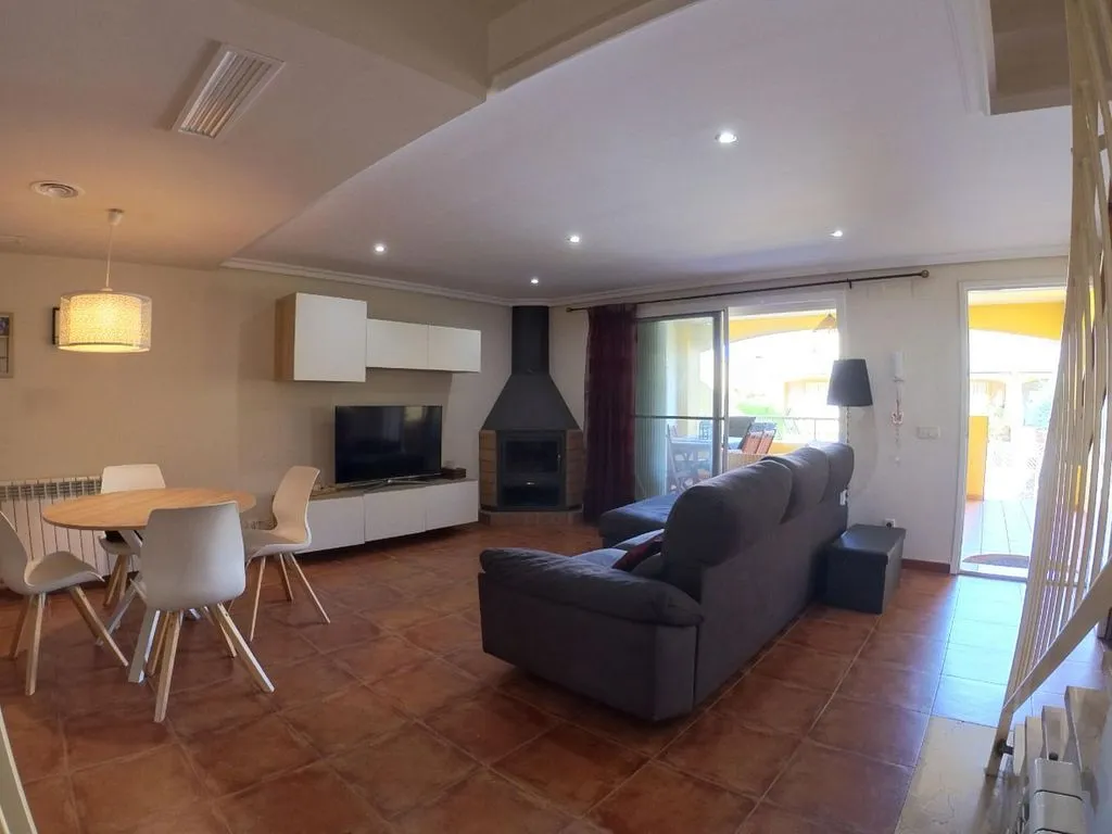 Séjour - Semi-detached House with Pool in Almardà