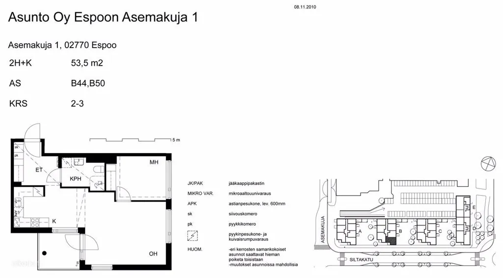 Plan - Modern Flat with Balcony in Espoo Centre