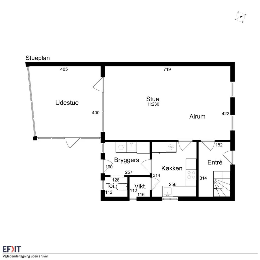 Maison 2 pièces à Brønderslev