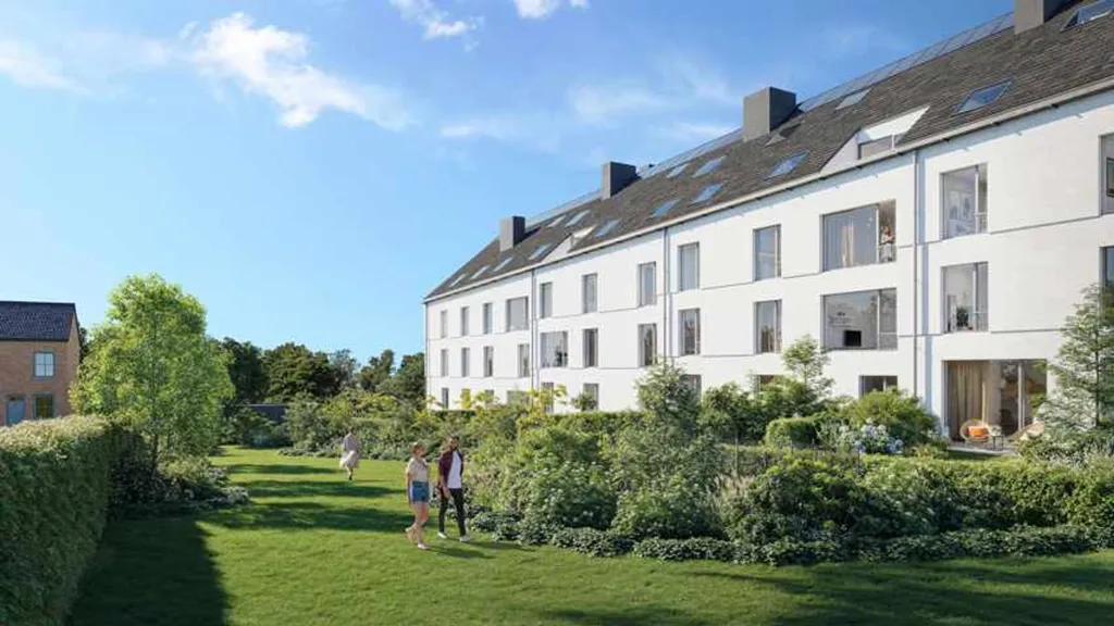 Jardin - Appartement Contemporain avec Terrasse à Gembloux