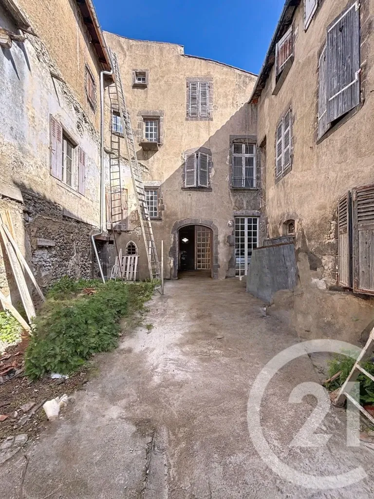 Jardin - Immeuble de Caractère avec Cour Intérieure à Clermont-Ferrand