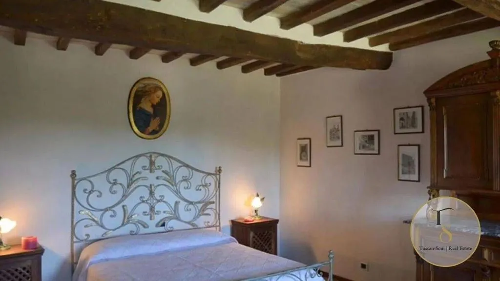 Camere da letto - Medieval Castle Villa with Pool in Baschi, Umbria